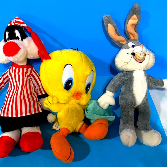 WARNER BROS LOONEY TUNES VTG 90s TWEETY BIRD, BUGS BUNNY & SYLVESTER THE CAT - Picture 4 of 15